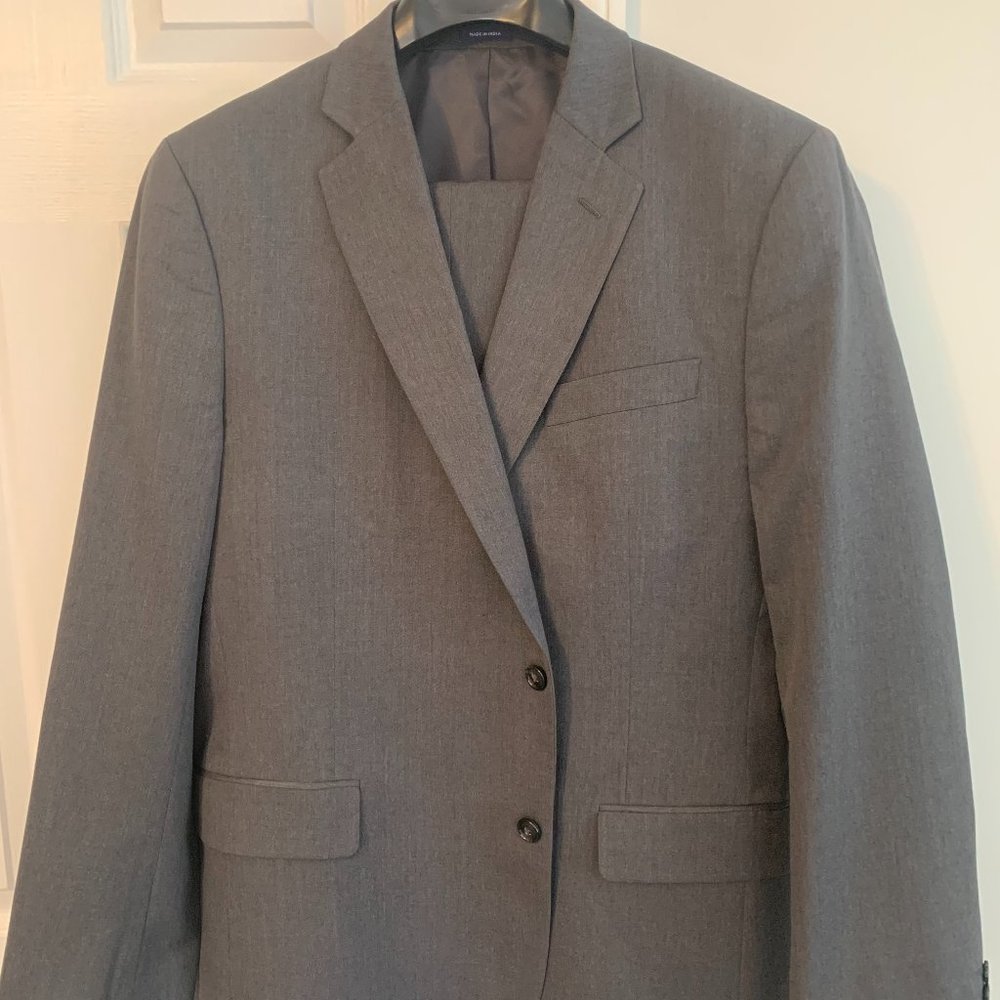 Stafford gray suit (44L) with pants (36x32)